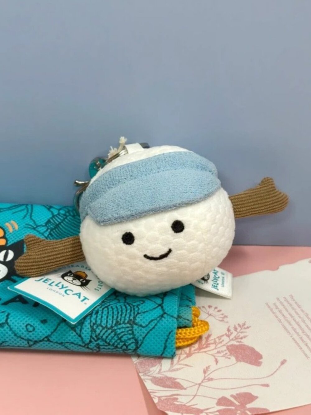 Jellycat Amuseables Sports Golf Bag Charm Keychain – NWT